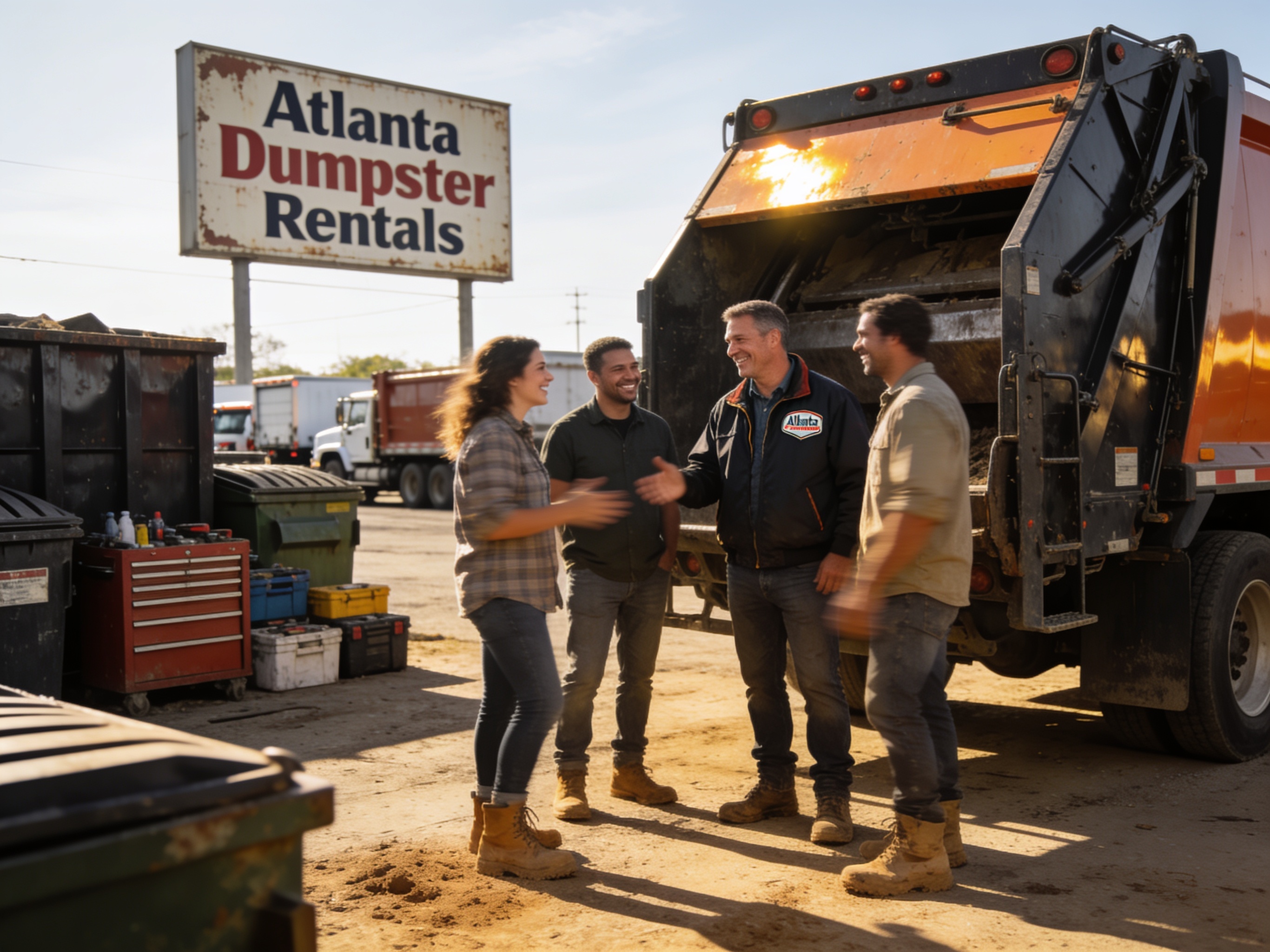Atlanta Dumpster Rental Pros team