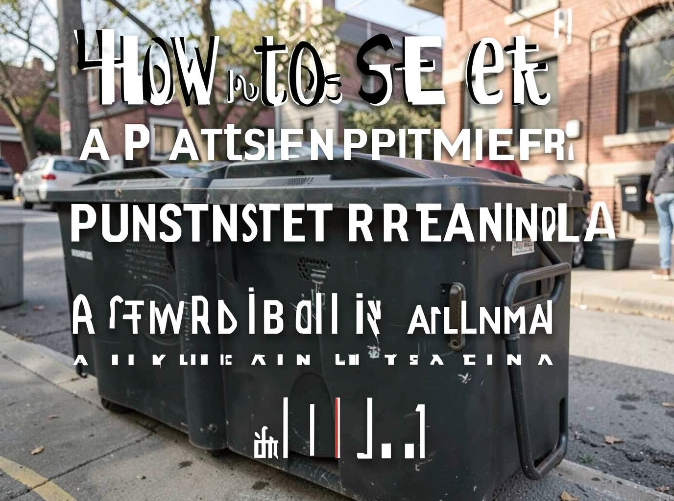 How to Get a Street Placement Permit for Dumpster Rental in Atlanta